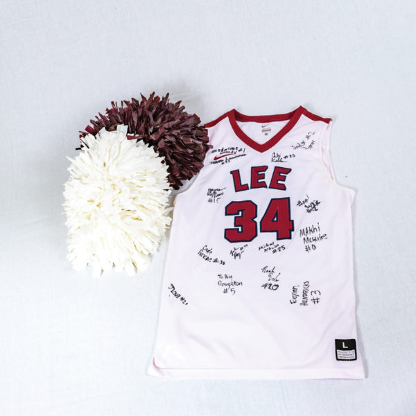 Autographed Men’s Basketball Jersey from 2020-21 Team